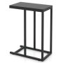 Side table 45.5x25.5x64cm., black
