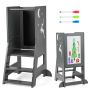 Drawing board 50x37x87cm., dark gray
