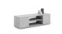 Concrete design TV stand Focus RTV 155x37x40 cm, gray