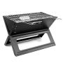 Folding grill 45.5x30x30.5cm., black/silver