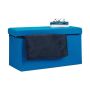 Folding bench 38x76x38cm., blue