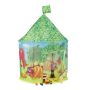 Children's playhouse "Dinosaurs" 150x100x100cm., green