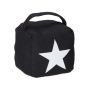 Door stop "Star" with handle, black