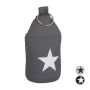 Door stop "Star" with handle, gray color