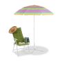 Sun umbrella 210x170cm., green/pink/blue/white