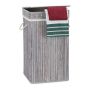 Laundry basket 63x36x36cm, 70L., gray/white
