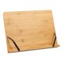 Book stand 24x34x21cm., light brown/black