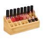 Makeup organizer 10x23x9cm., light brown