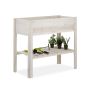 Raised bed 80x88x44cm., white