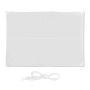 Rectangular sun awning 300x400cm., white