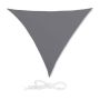 Triangular sun awning 300x300x300cm., gray