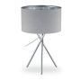 Floor lamp 46x29x29cm., gray/silver color