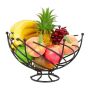 Fruit basket 20.5x33.5cm., black