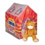 Children's playhouse "Fire and Rescue Department" 103x71x94cm., red color
