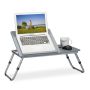 Laptop table 44x73x34.5cm, gray