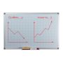 Magnetic board planner 60x90x5 cm., white