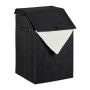 Laundry basket 55x37x38cm, 56L., black