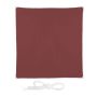 Square sun awning 400x400cm., dark red