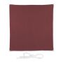 Square sun awning 500x500cm., dark red