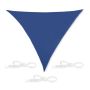 Triangular sun awning 300x300x300cm., dark blue