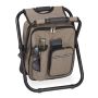 Camping chair 42x35x29cm., beige/black