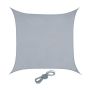 Square sun awning 200x200cm., light gray