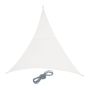 Triangular sun awning 300x300x300cm., white