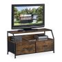 Living room table 48.5x93x41.5cm., brown/black