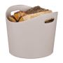 Firewood bag 32x38cm., gray