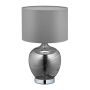Table lamp 41x25cm., dark gray/gray color