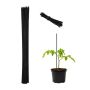 Set of 50 garden grates 60cm., black