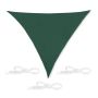 Triangular sun awning 300x300x300cm., dark green