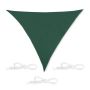 Triangular sun awning 600x600x600cm., dark green