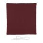 Square sun awning 450x450cm., dark red color