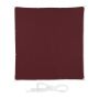 Square sun awning 500x500cm., dark red