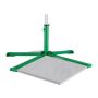 Umbrella base 32x84.5x84.5cm., green/white/black