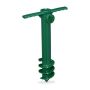 Ground-mounted umbrella stand 37.5x23.5x7.5cm., green