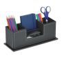 Rakstāmrīku organizators 11x29,5x11 cm., melnā krāsā