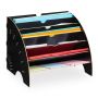 Document stand 27x34x27 cm., black