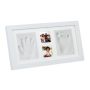 Collage of 4 photos 18x35x2cm., white color