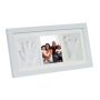 Collage of 3 photos 18x35x2cm., white color