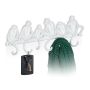 Wall hooks 14.5x36.5x4cm., white