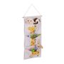 Piekarināms organizators ar 3 nodalījumiem 67x30cm., krēms/dzeltens/sarkans