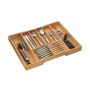 Cutlery tray 5x55x43cm., light brown