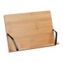 Book stand 3.5x28x20cm., light brown/black