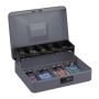Cash box with digital code, gray