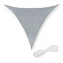 Triangular sun awning 200x200x200cm., gray