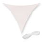 Triangular sun awning 300x300x300cm., white