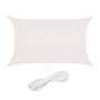 Rectangular sun awning 300x200cm., white