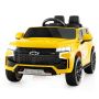 Bērnu elektriskais automobilis 68x104x53cm, dzeltens/melns